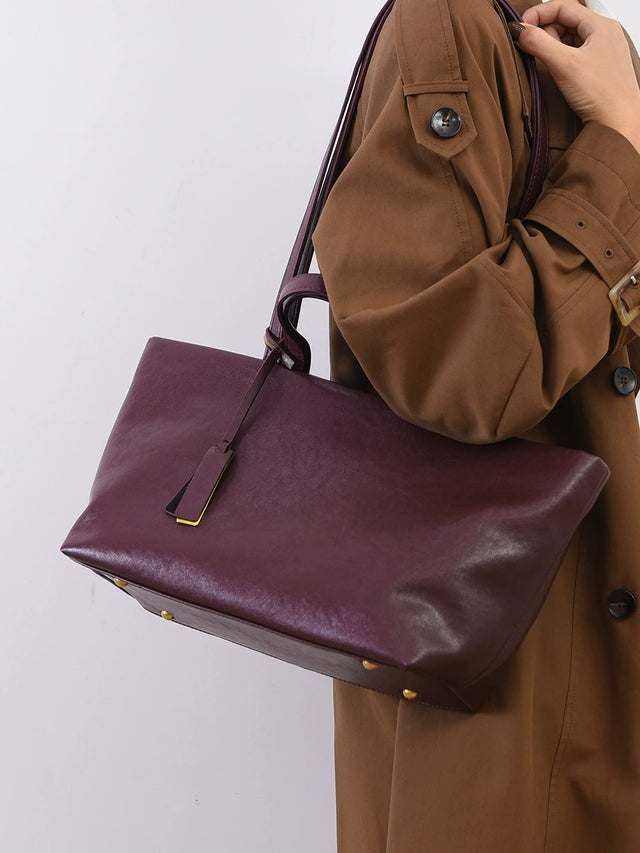 Veltique Leather Shoulder Bag