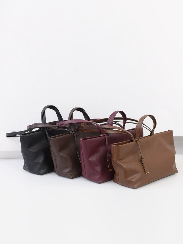 Veltique Leather Shoulder Bag