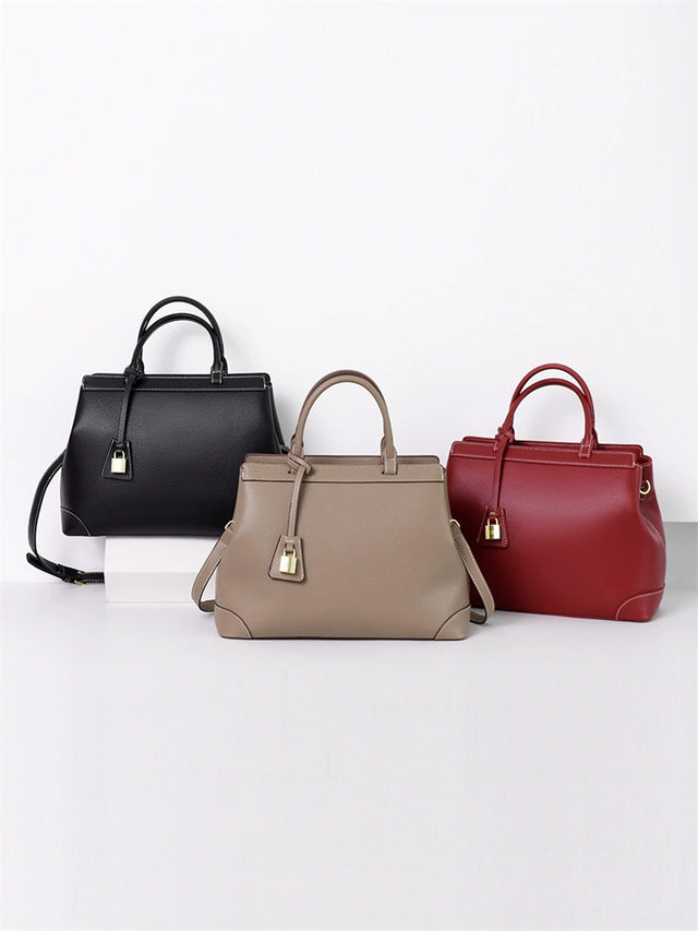 Veltique Leather Shoulder Bag