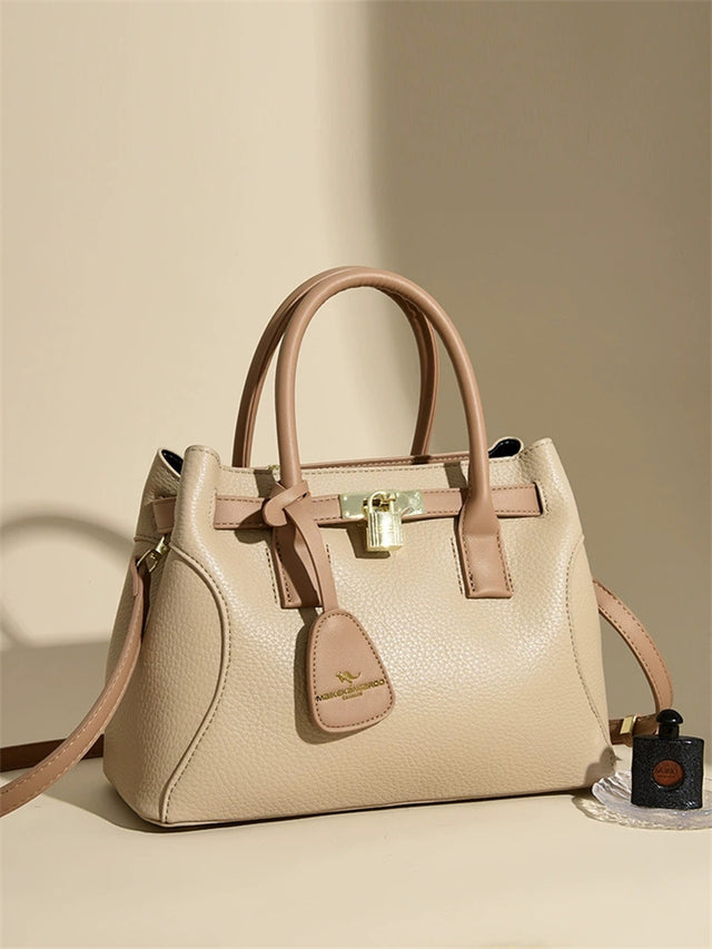 Veltique Leather Shoulder Bag