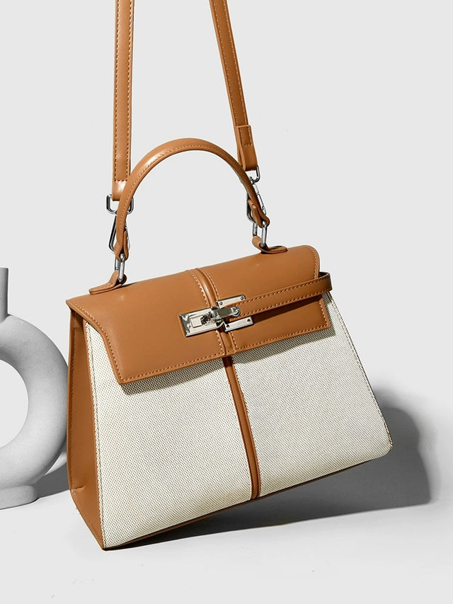 Veltique Leather Shoulder Bag