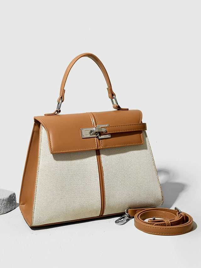 Veltique Leather Shoulder Bag