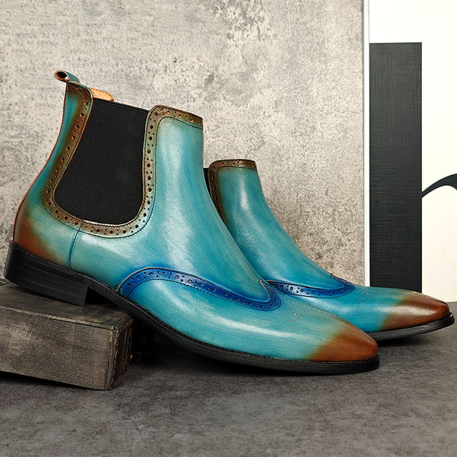 Serpatura Slip On Dress Boots