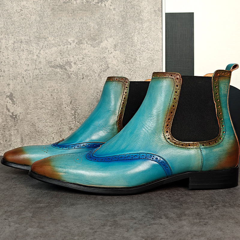 Serpatura Slip On Dress Boots