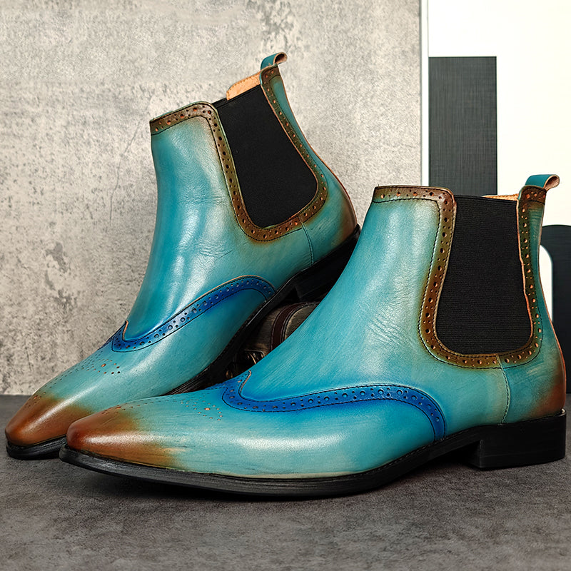 Serpatura Slip On Dress Boots