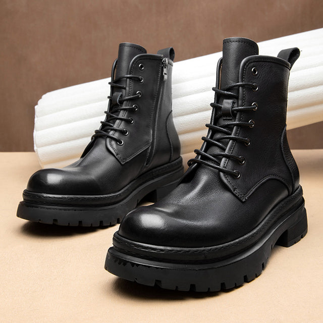 Royvane Slip-On Dress Boots