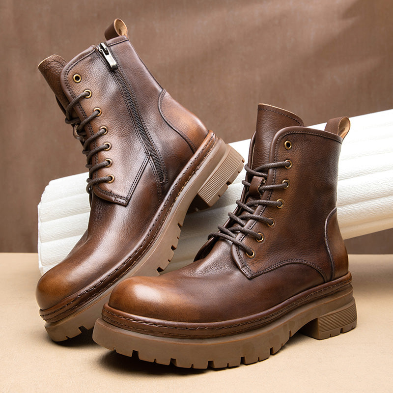 Royvane Slip-On Dress Boots