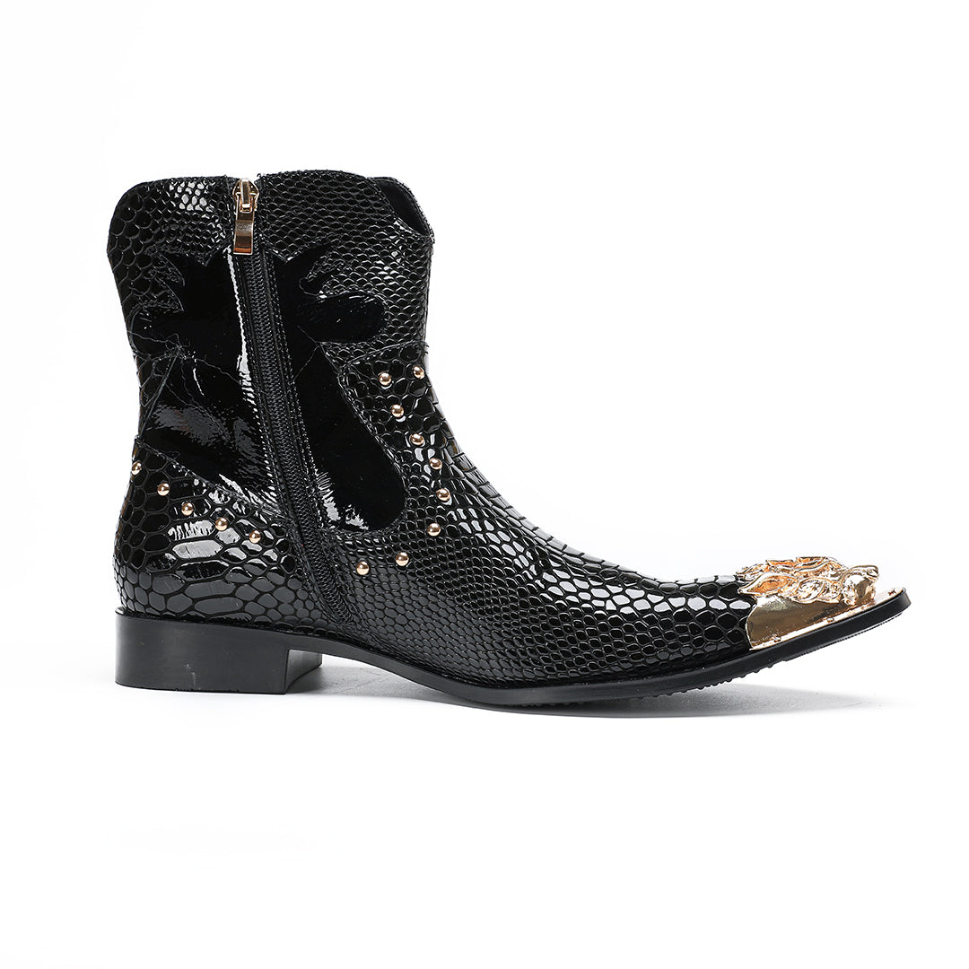 Opulessa Signature Event Metal Head Boots