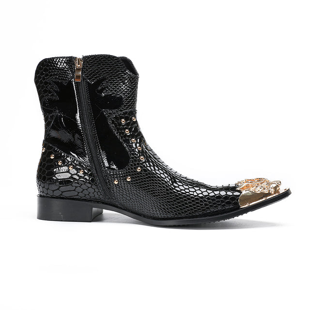 Opulessa Signature Event Metal Head Boots