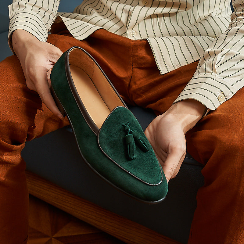 Veltique Snakara Dress Loafers