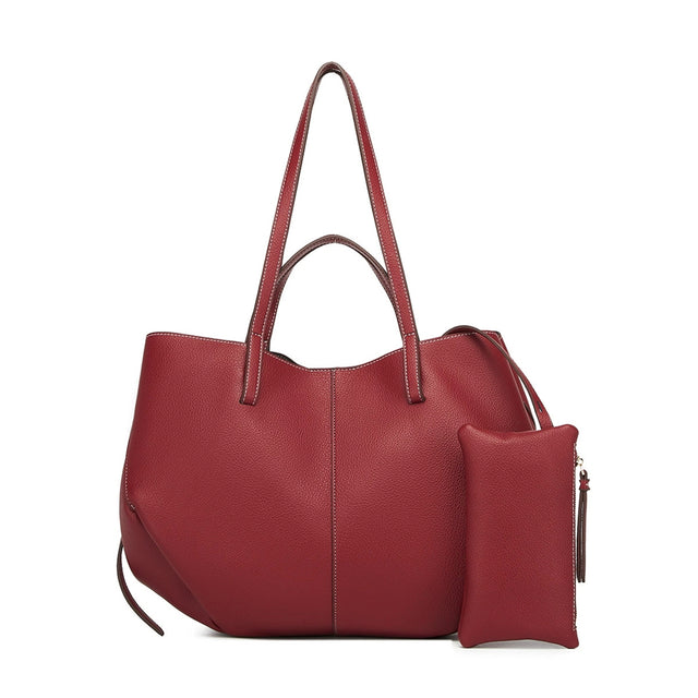 Veltique Leather Shoulder Bag