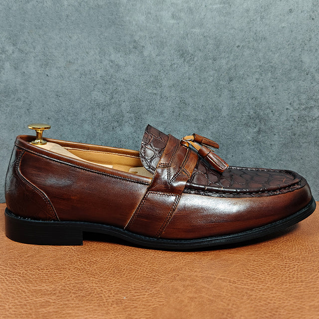 Serpatura Classic Lace Loafers