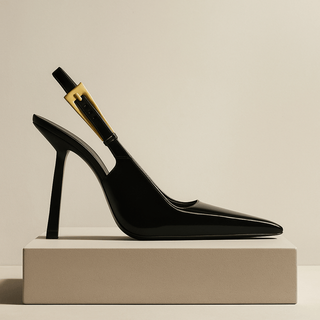Opulessa Serpatura Buckle Heels