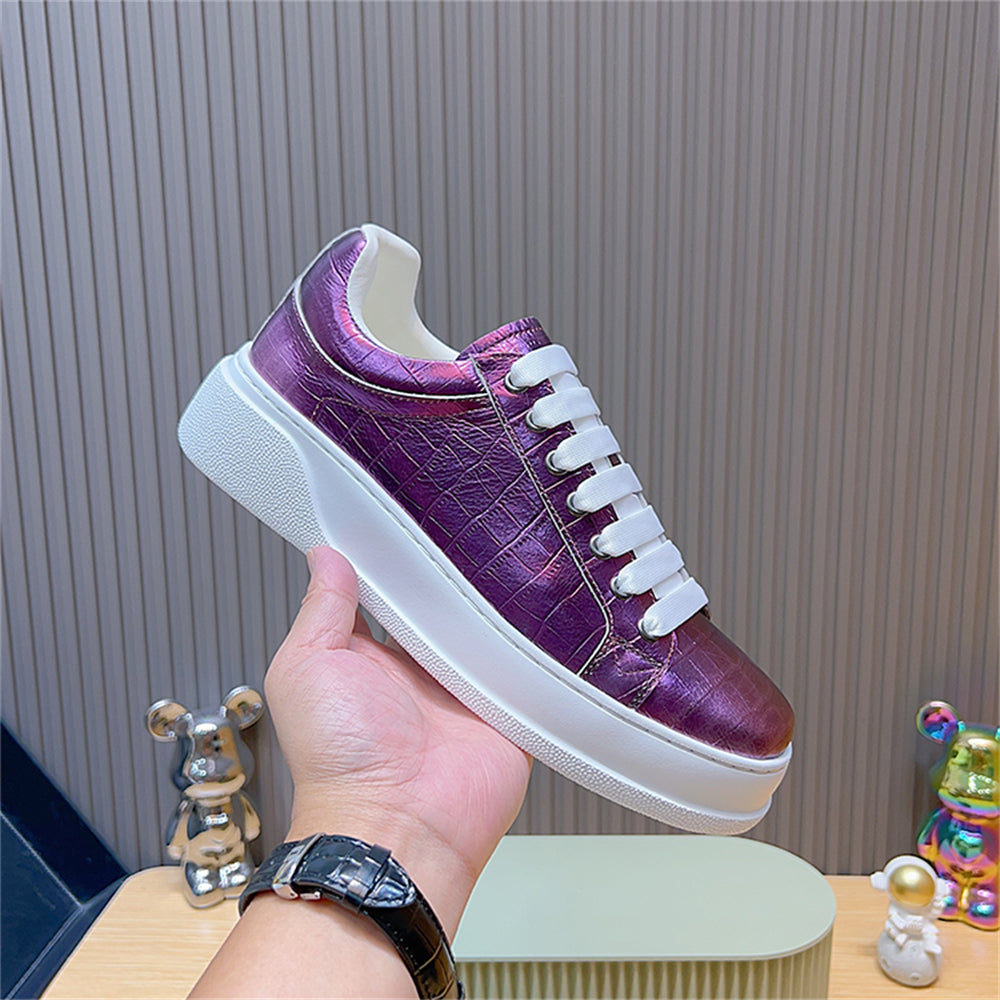 Vault Low-Top – Croc Green