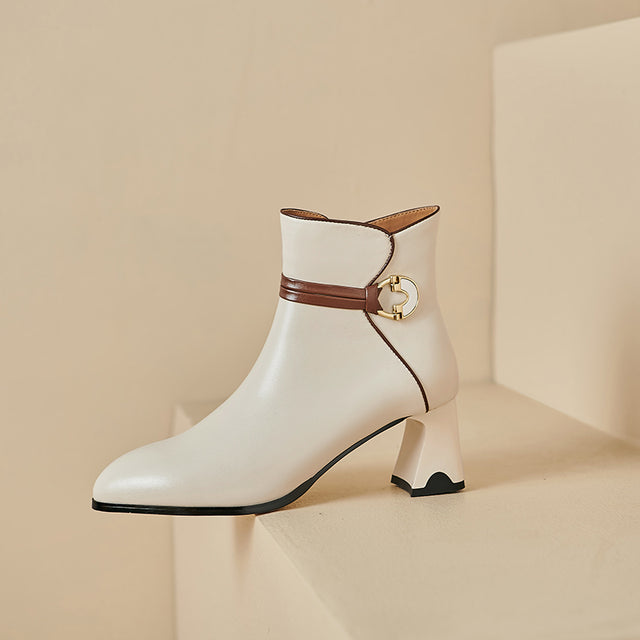 Veltique Croc Ankle Elegance