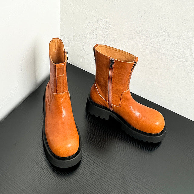 Luxestra Aureline Zippered Boots