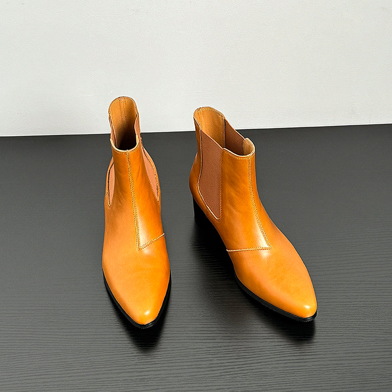 Ebonique Zip Business Boots