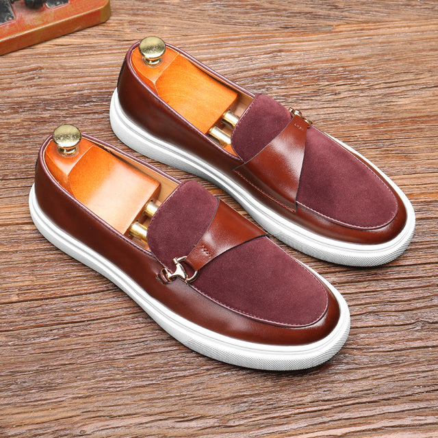 Fieralis Croc Pattern Loafers