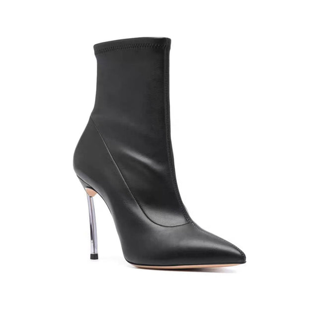 Ebonique Serpatura Signature Zipper Boots