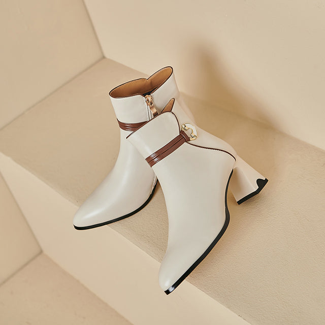 Veltique Croc Ankle Elegance