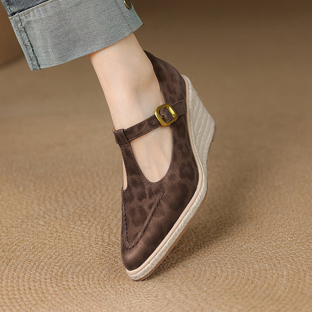 Aurastyle Veltique Slip-On Wedges