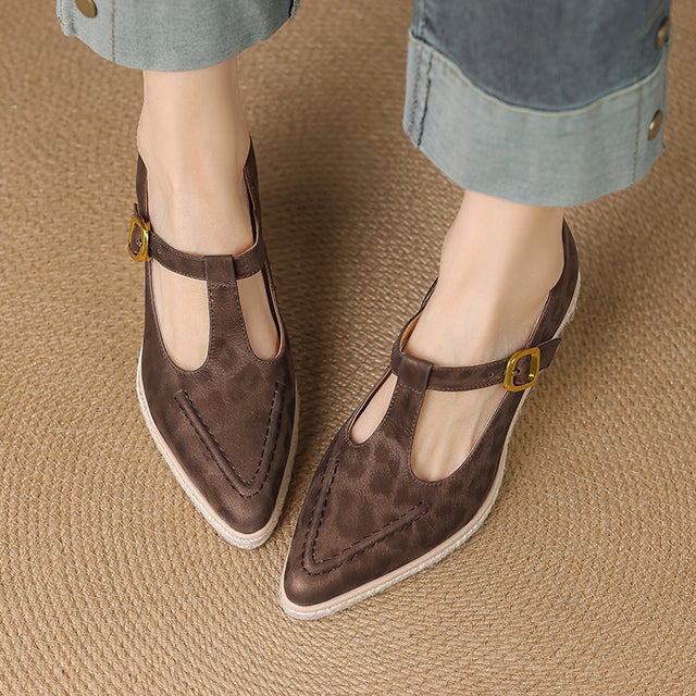 Aurastyle Veltique Slip-On Wedges