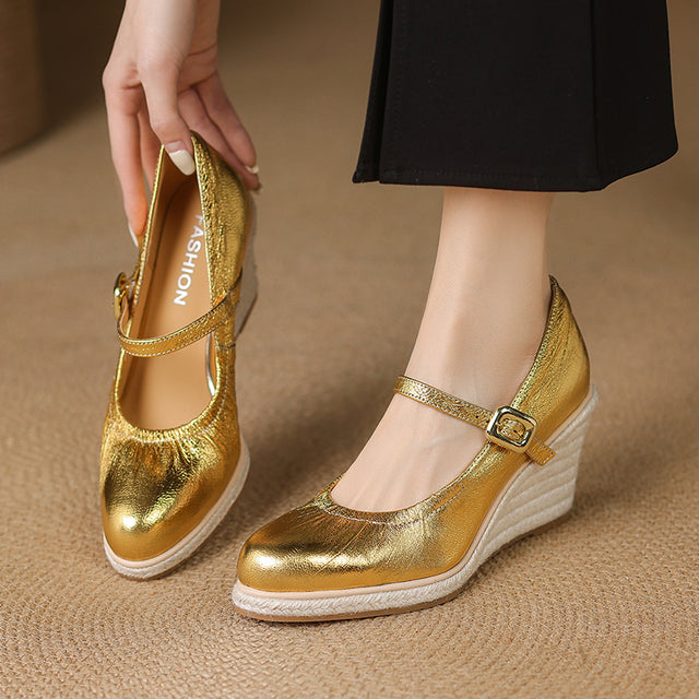 Viprano Veltique Slip-On Wedges