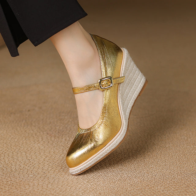 Viprano Veltique Slip-On Wedges