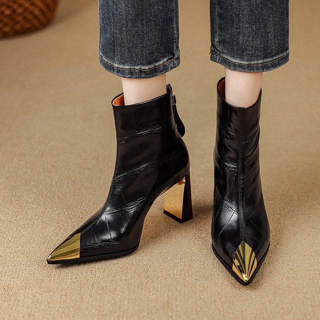 Auburnyx Couture Pointed Toe Event Boots