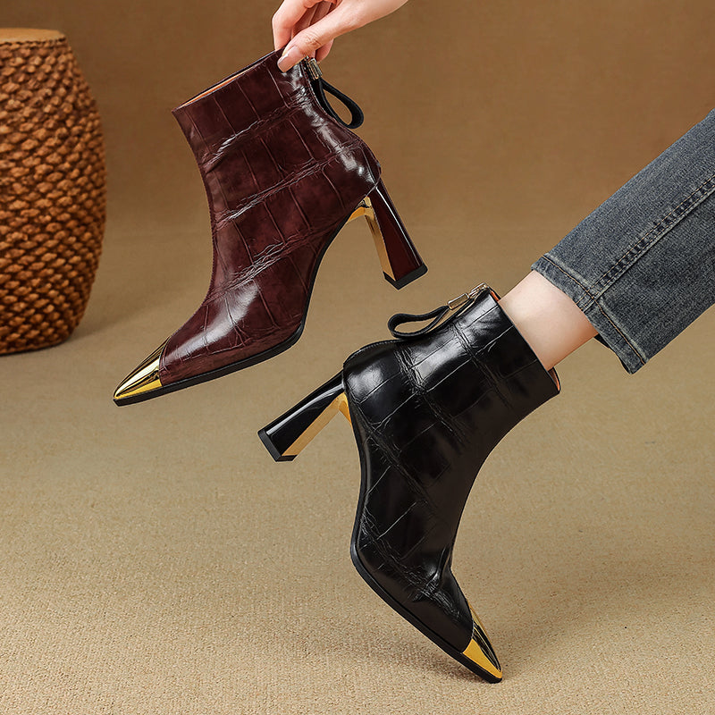 Auburnyx Couture Pointed Toe Event Boots