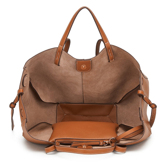 Veltique Leather Shoulder Bag