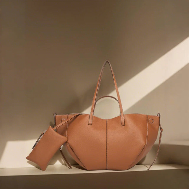 Veltique Leather Shoulder Bag