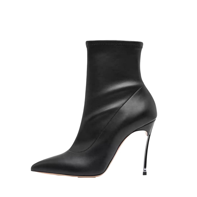 Ebonique Serpatura Signature Zipper Boots
