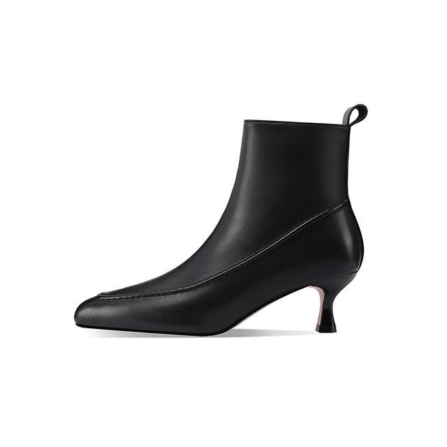 Veltique Sleek Zip Boots