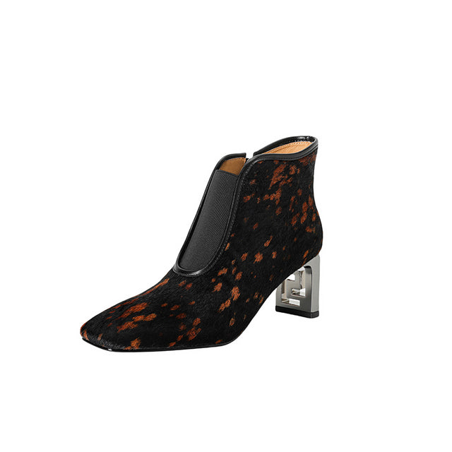 Ebonique Office Ankle Heels