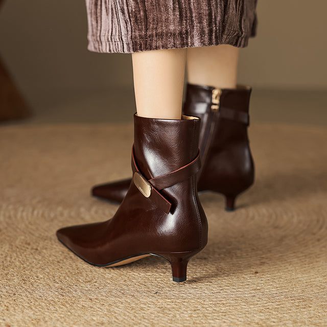 Veltique Office Elegance Boots