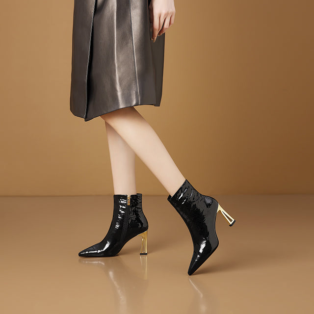 Fieralis Ankle Zip Boots