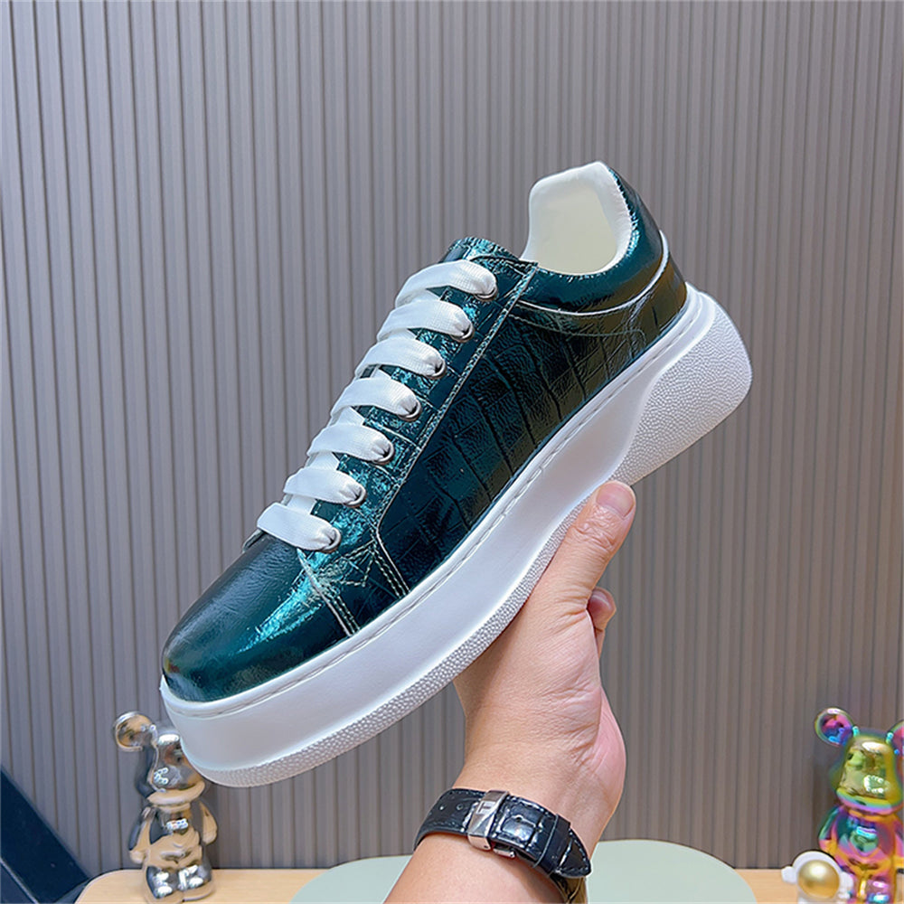 Vault Low-Top – Croc Green