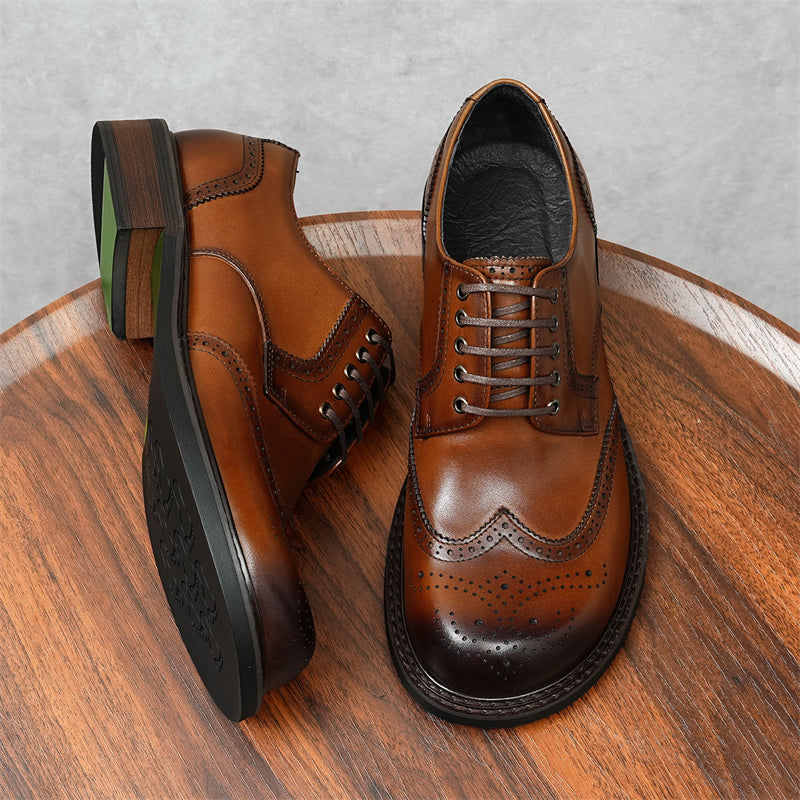 Serpatura Croctex Laces Monk Straps