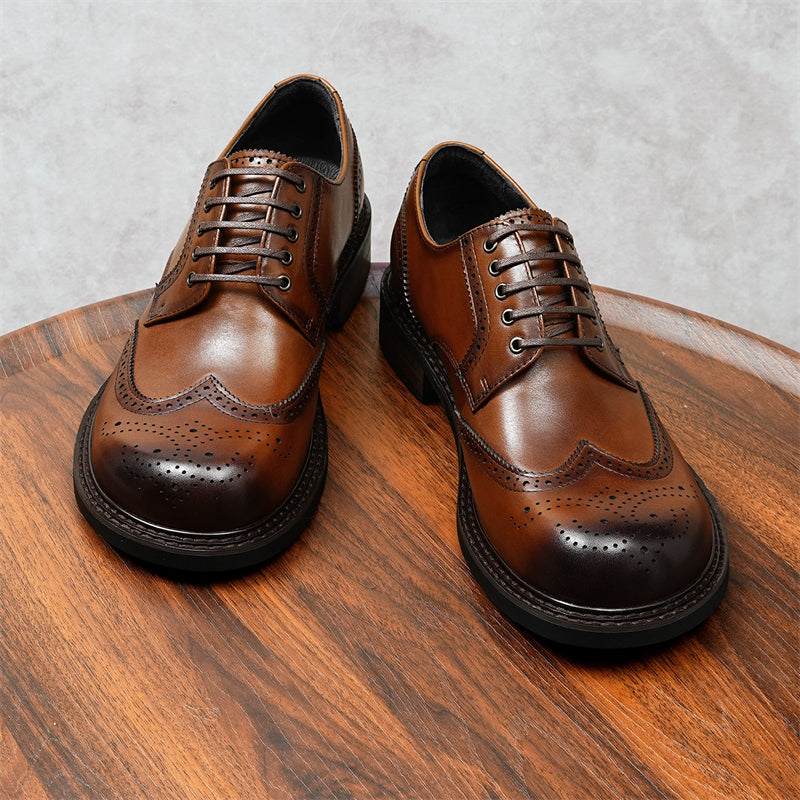 Serpatura Croctex Laces Monk Straps
