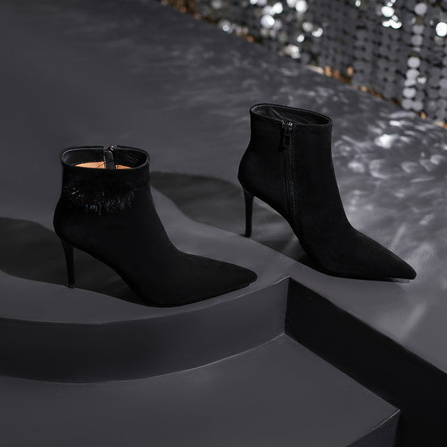 Eldorian Zip Ankle Boots