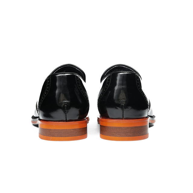 Aurastyle Ebonique Leather Brogues