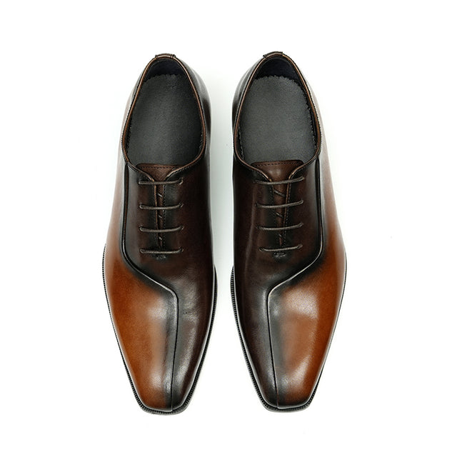 Veltique Croc Lace-Up Oxfords Elite