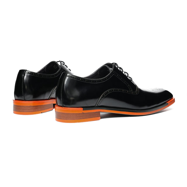 Aurastyle Ebonique Leather Brogues