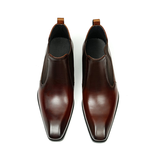 Veltique Luxe Zip-Up Boots