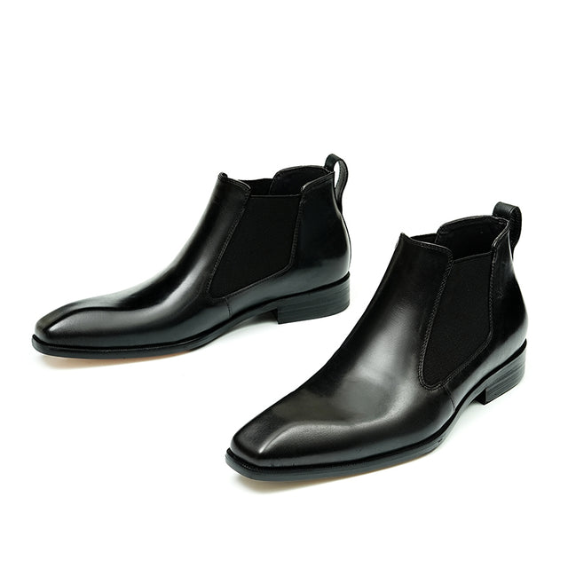 Veltique Luxe Zip-Up Boots