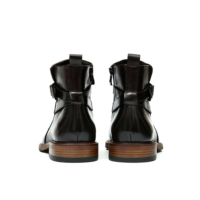 Marbelleve Slip Dress Boots