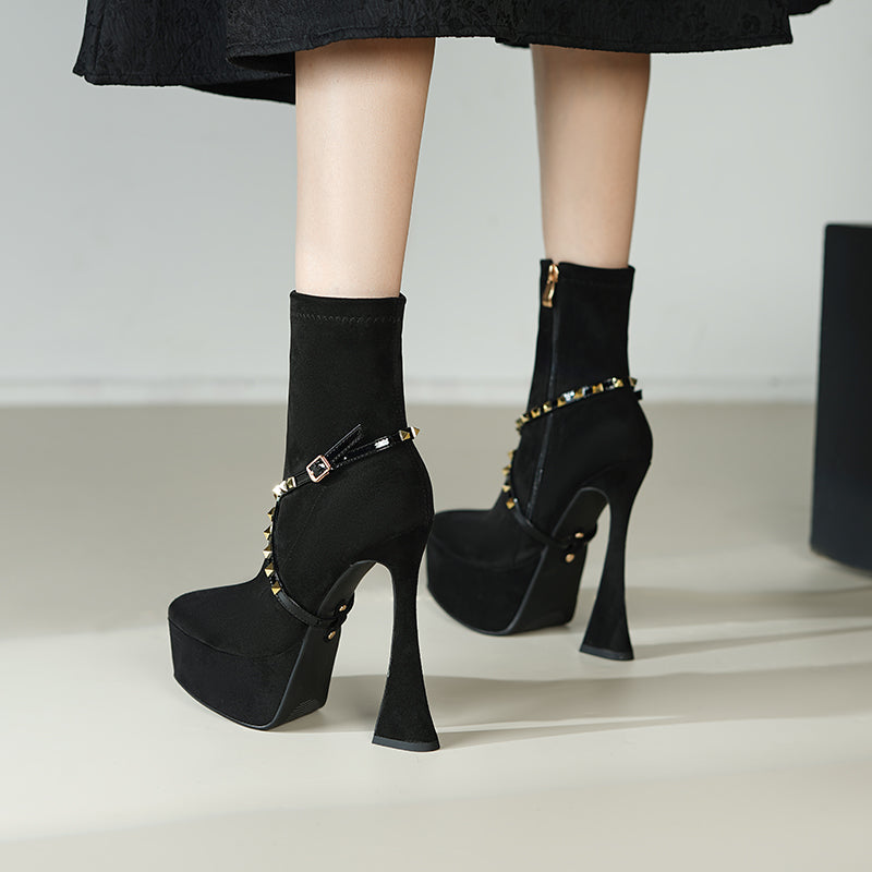 Veltique Zippered Ankle Kicks