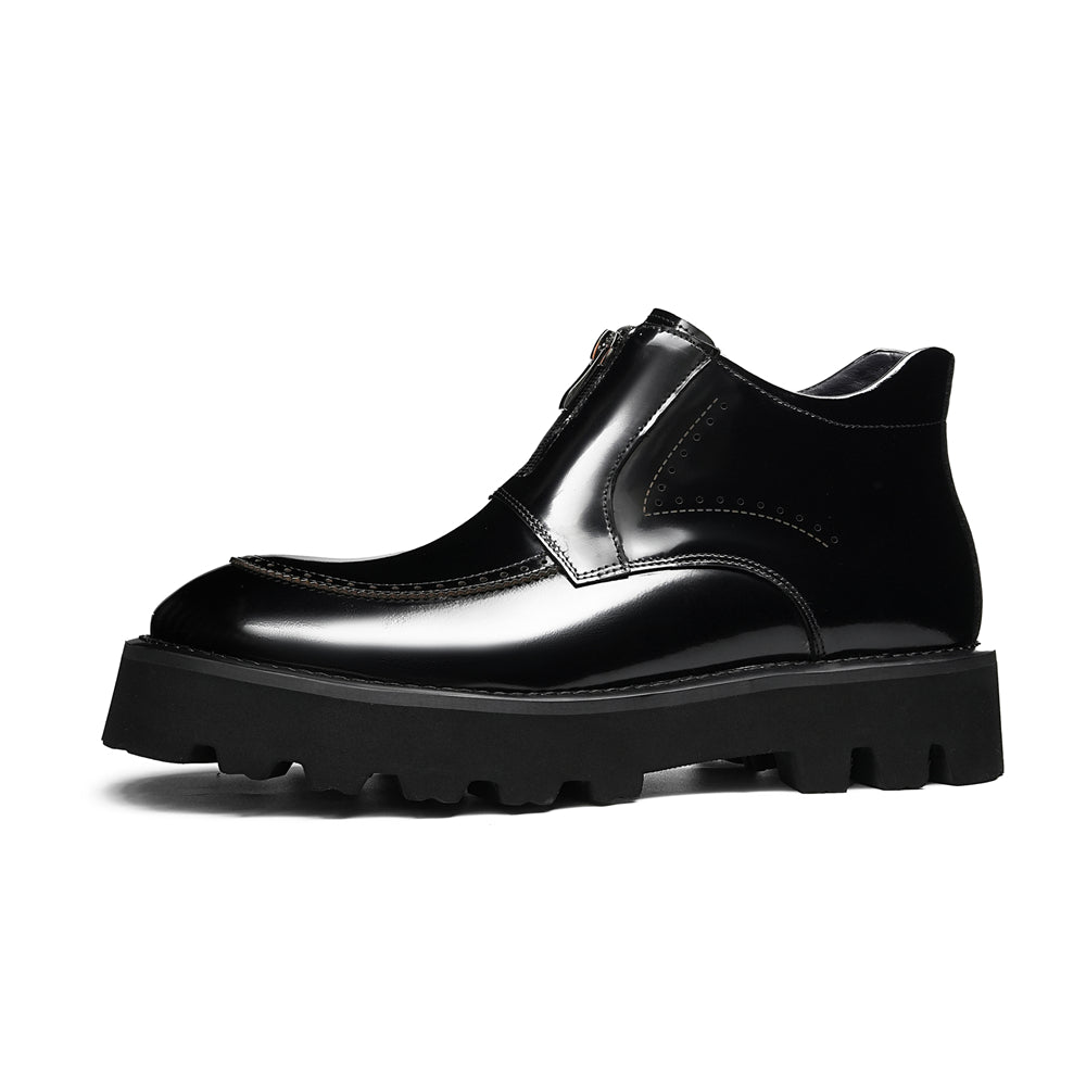 Veltique Sleek Slide Dress Boots