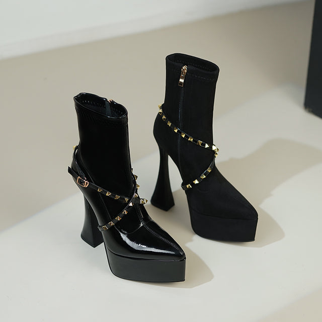 Veltique Zippered Ankle Kicks